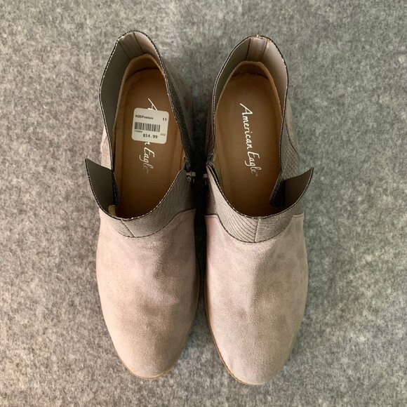 American Eagle Women's Side Zip Ankle Boots - Picture 7 of 10